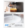 Macchina per caffè espresso HIBREW: cappuccino automatico, 6 caffè, macinacaffè e...